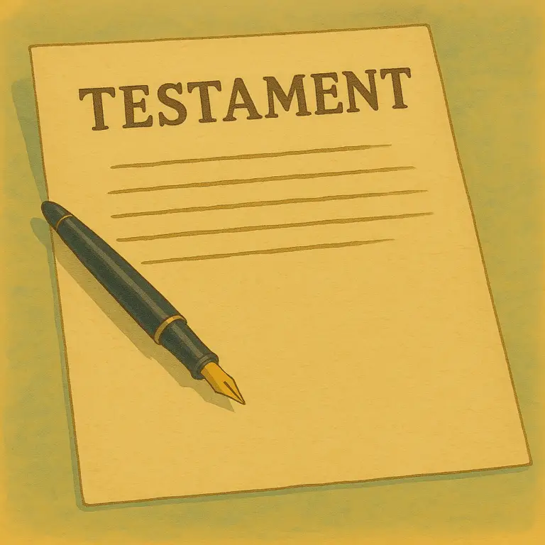 Testament Cyril Lacaze Notaire Biarritz